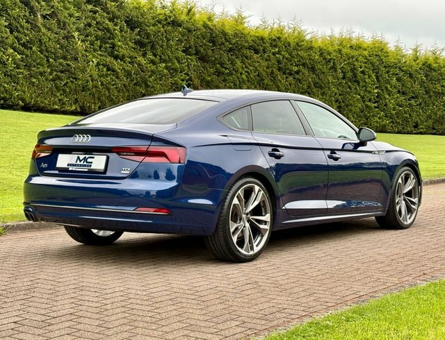 Audi A5 2.0 Tdi Ultra Sport Blue #3
