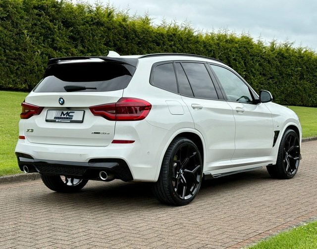 BMW X3 2.0 20D M Sport White #3