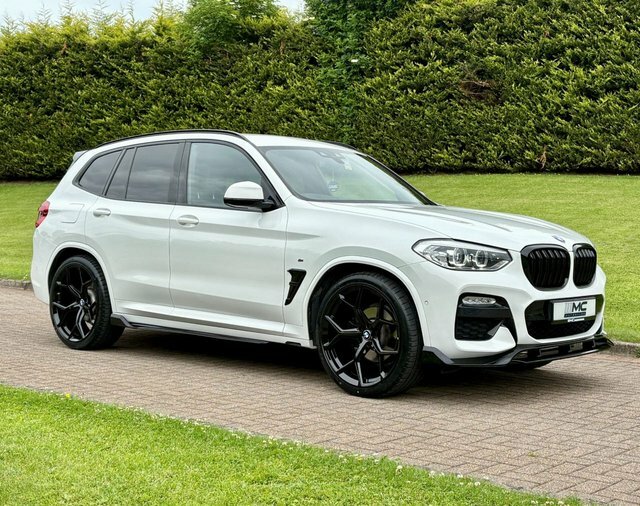 BMW X3 2.0 20D M Sport White #5