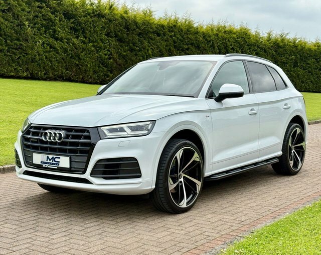 Audi Q5 2.0 Tdi S Line White #2