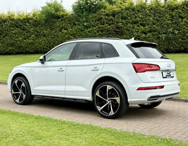Audi Q5 2.0 Tdi S Line White #6
