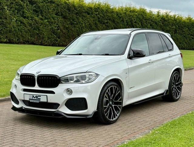BMW X5 3.0 30D M Sport White #2