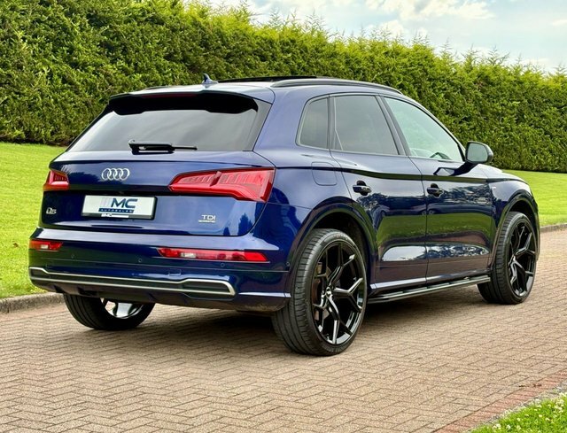Audi Q5 2.0 Tdi S Line Blue #3