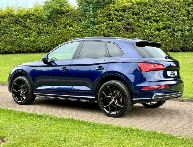 Audi Q5 2.0 Tdi S Line Blue #6