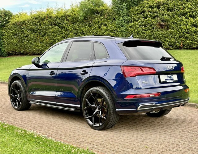 Audi Q5 2.0 Tdi S Line Blue #4