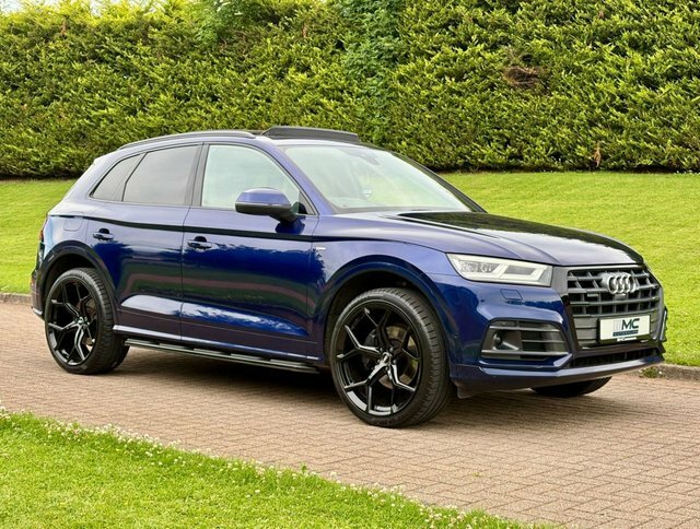 Audi Q5 2.0 Tdi S Line Blue #5