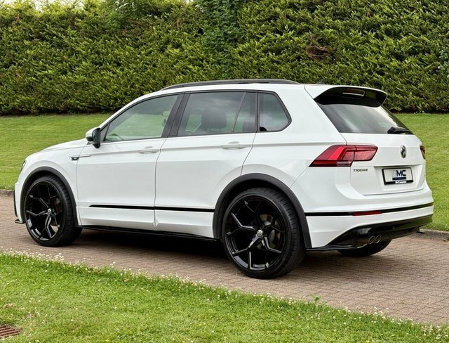 Volkswagen Tiguan 2.0 Tdi R-line Suv White #6