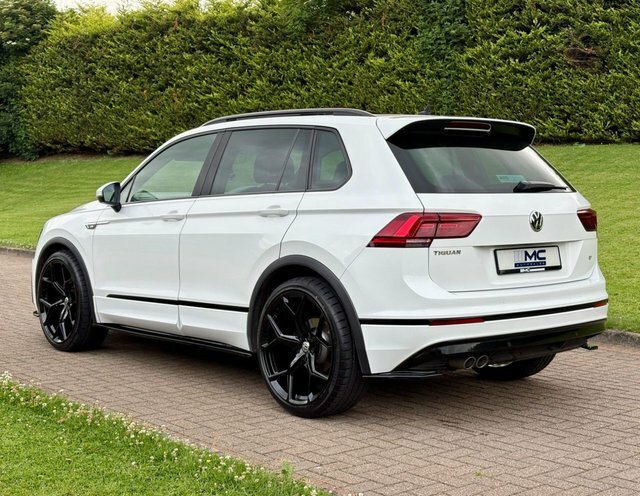 Volkswagen Tiguan 2.0 Tdi R-line Suv White #4