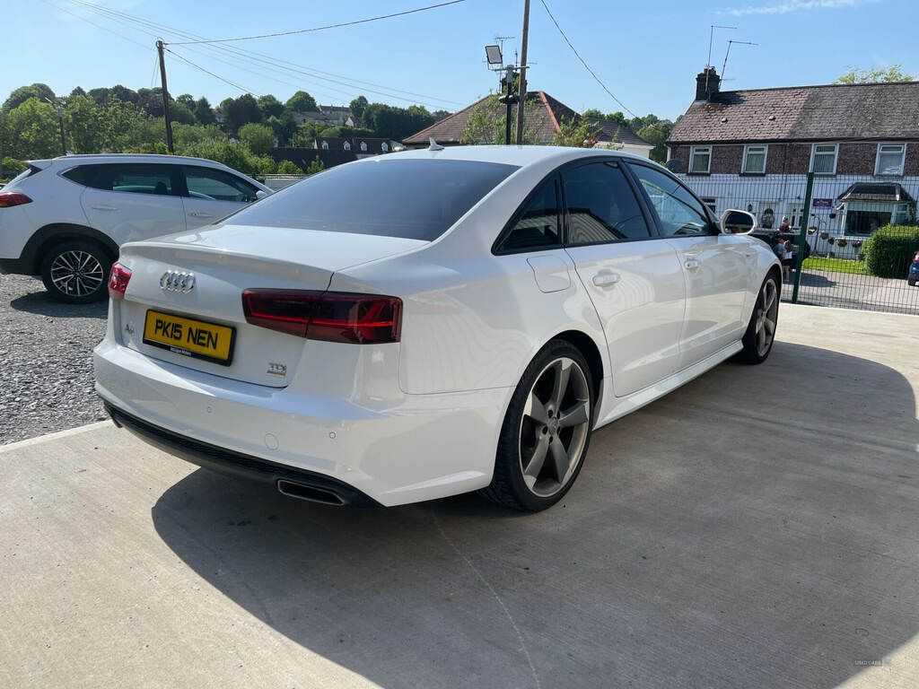 Audi A6 2.0 Tdi Ultra Black Edition White #5