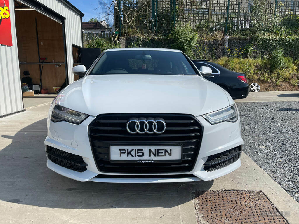 Audi A6 2.0 Tdi Ultra Black Edition White