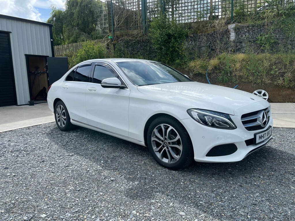 Mercedes-Benz C Class C220d Amg Line Premium Plus Grey #2