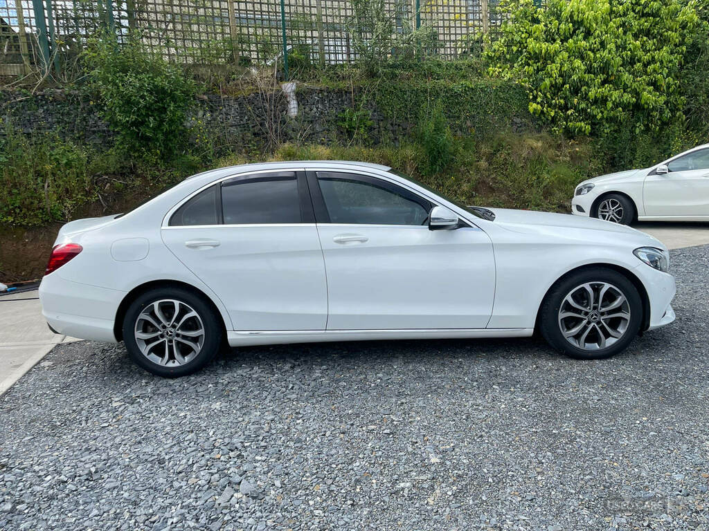 Mercedes-Benz C Class C220d Amg Line Premium Plus Grey #1
