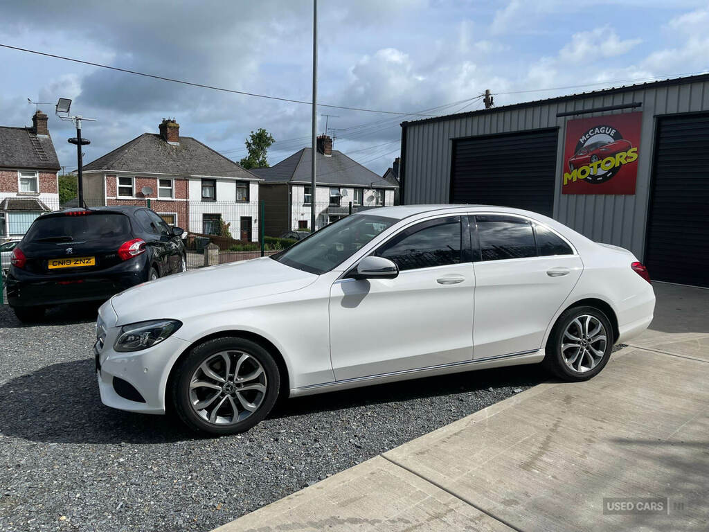 Mercedes-Benz C Class C220d Amg Line Premium Plus Grey #6