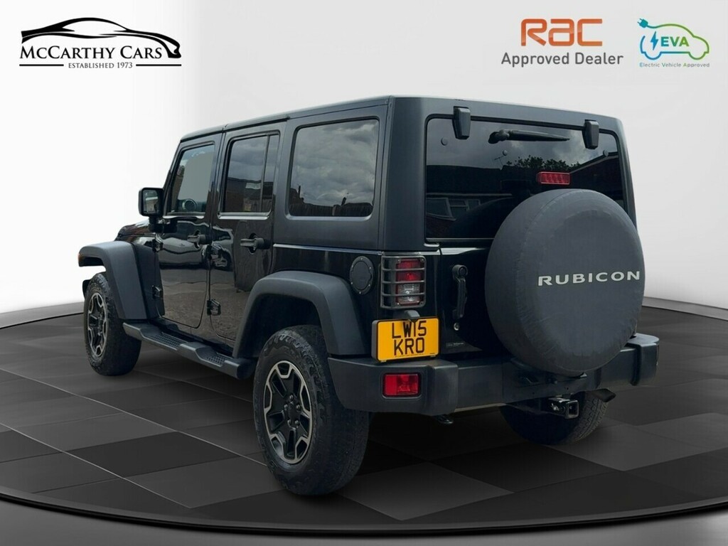 Jeep Wrangler V6 Rubicon Unlimited Black #6