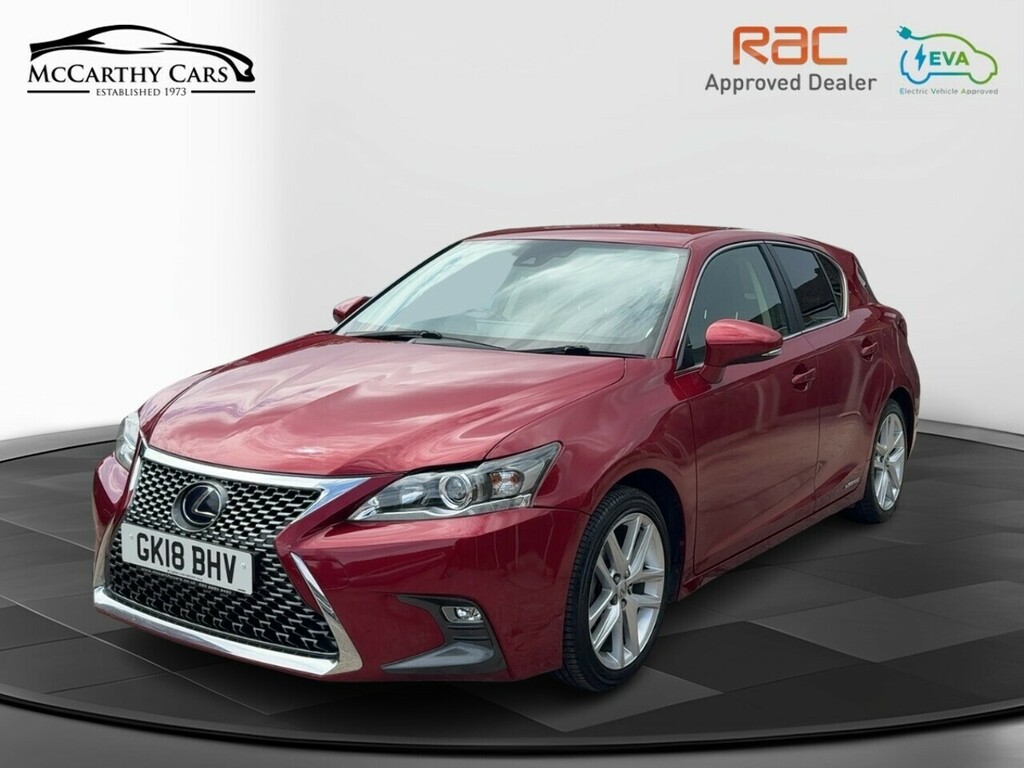 Lexus CT 200H Luxury Red
