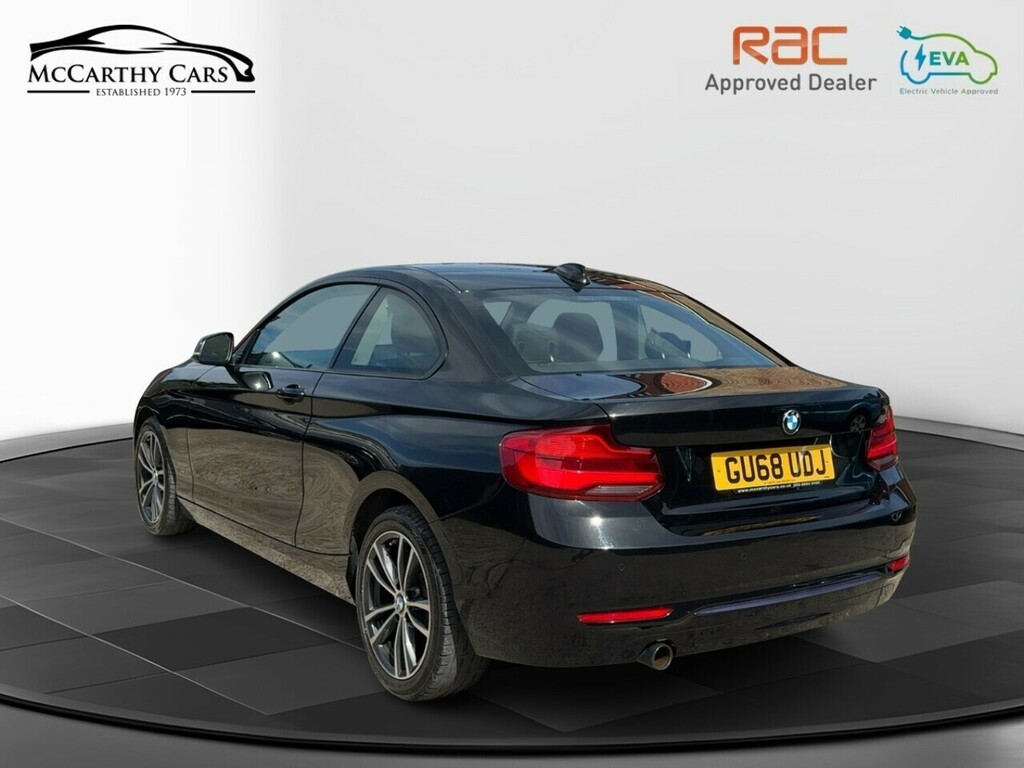 BMW 2 Series 218I Sport GU68UDJ Black #5