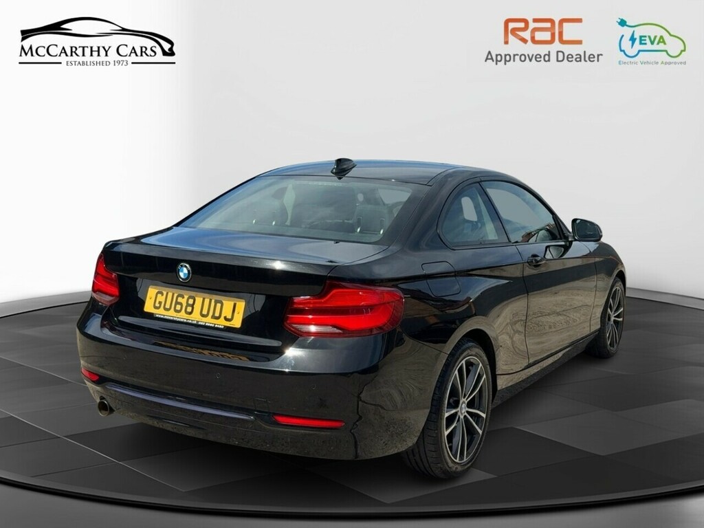 BMW 2 Series 218I Sport GU68UDJ Black #2
