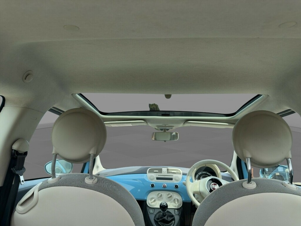 Fiat 500 Lounge Blue #2