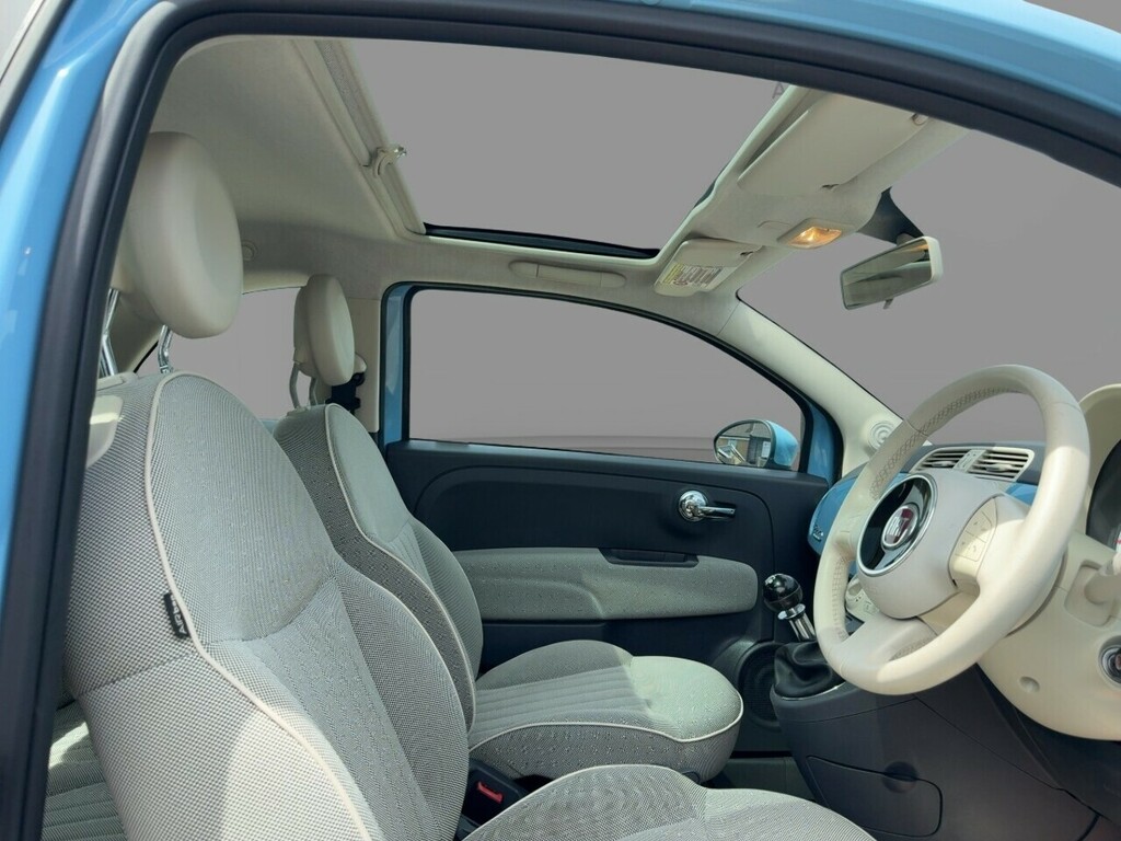 Fiat 500 Lounge Blue #3