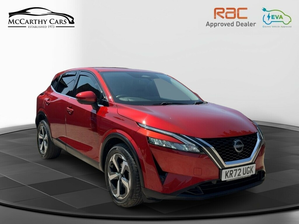 Nissan Qashqai Dig-t Mhev N-connecta Red