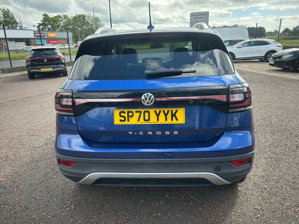 Volkswagen T-Cross 1.0 Tsi 115 Sel SP70YYK Blue #5