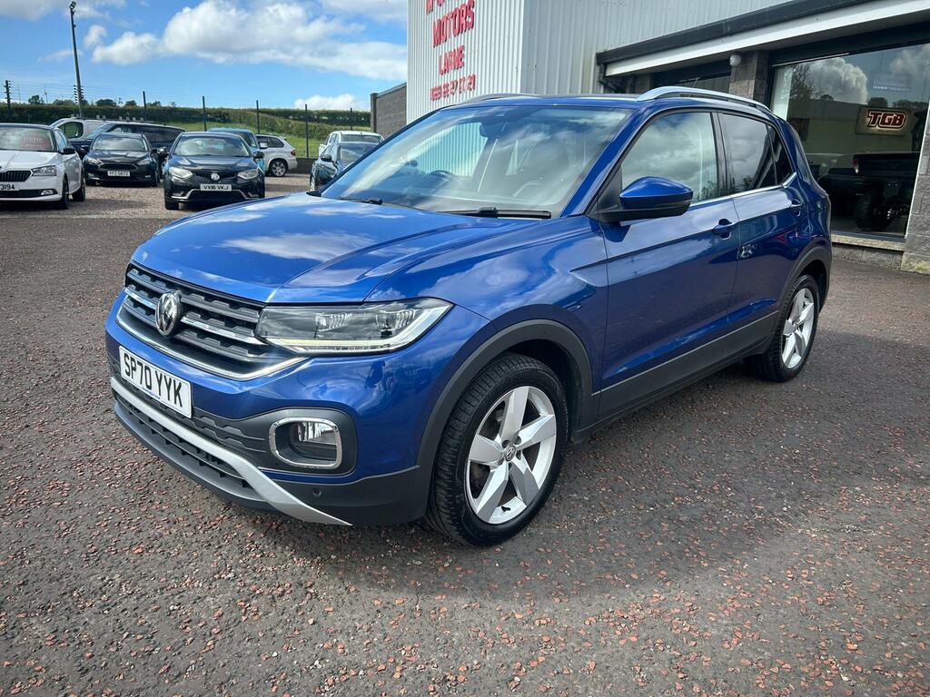 Volkswagen T-Cross 1.0 Tsi 115 Sel SP70YYK Blue #3
