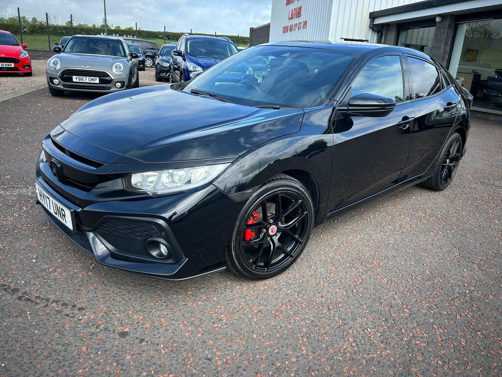 Honda Civic 1.0 Vtec Turbo Ex HY17UNR Black #3