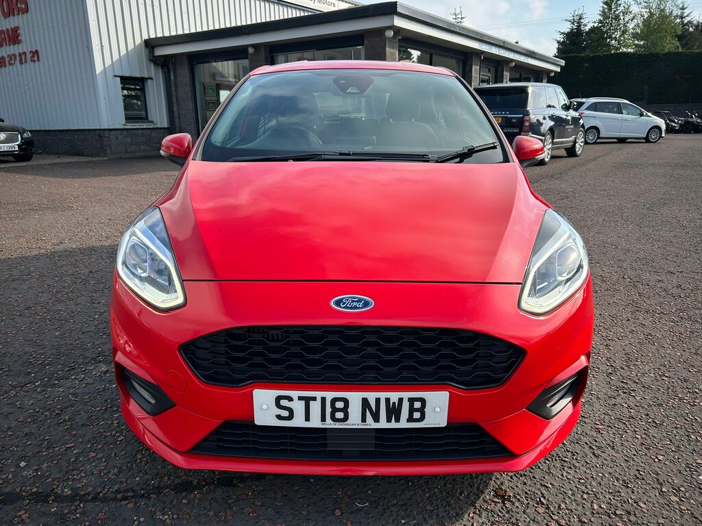 Ford Fiesta 1.5 Tdci 120 St-line ST18NWB Red #2