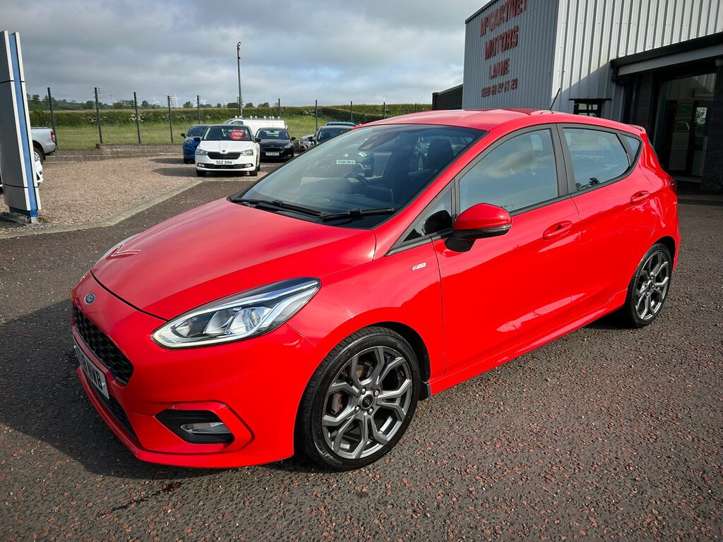 Ford Fiesta 1.5 Tdci 120 St-line ST18NWB Red #3