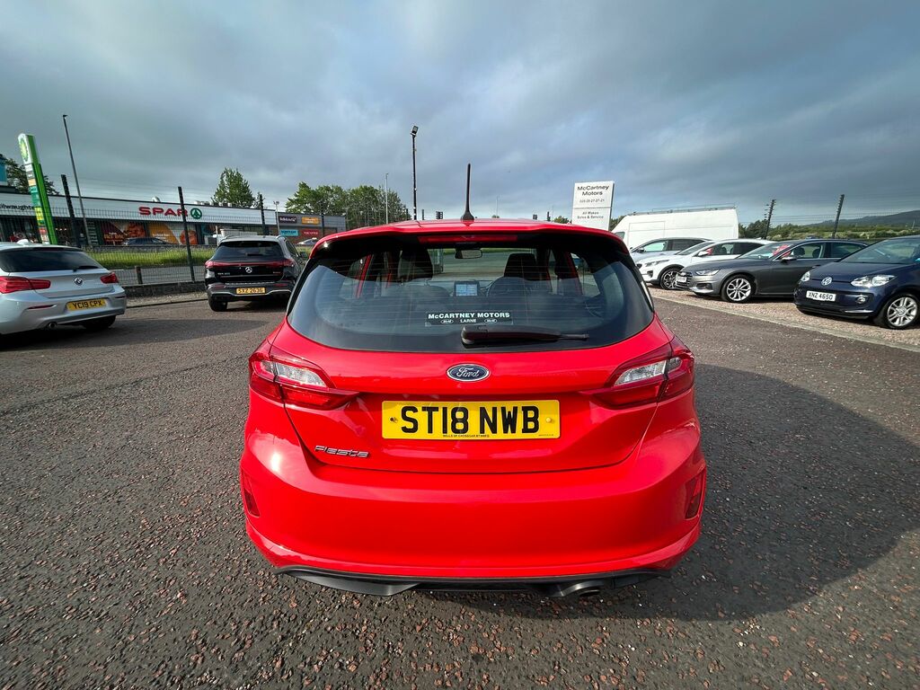 Ford Fiesta 1.5 Tdci 120 St-line ST18NWB Red #5