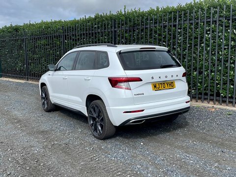 Skoda Karoq 1.5 Tsi Act MJ70YHD White #3
