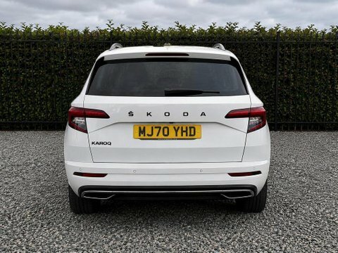 Skoda Karoq 1.5 Tsi Act MJ70YHD White #4