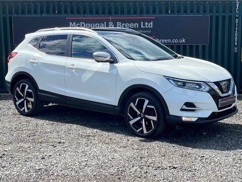 Nissan Qashqai Tekna Plus Dig-t DH18GSV White #6