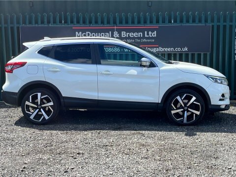 Nissan Qashqai Tekna Plus Dig-t DH18GSV White #5
