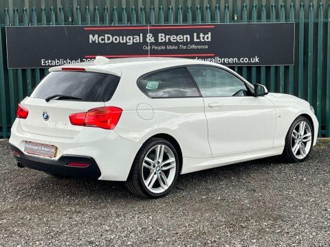 BMW 1 Series 118I M Sport CF66KCC White #5