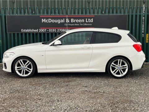 BMW 1 Series 118I M Sport CF66KCC White #2