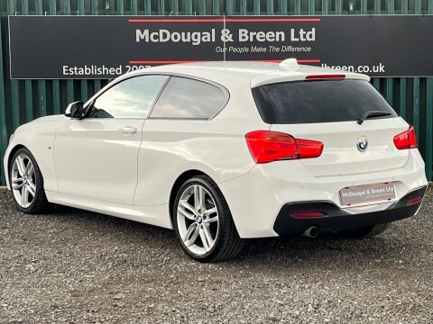 BMW 1 Series 118I M Sport CF66KCC White #3
