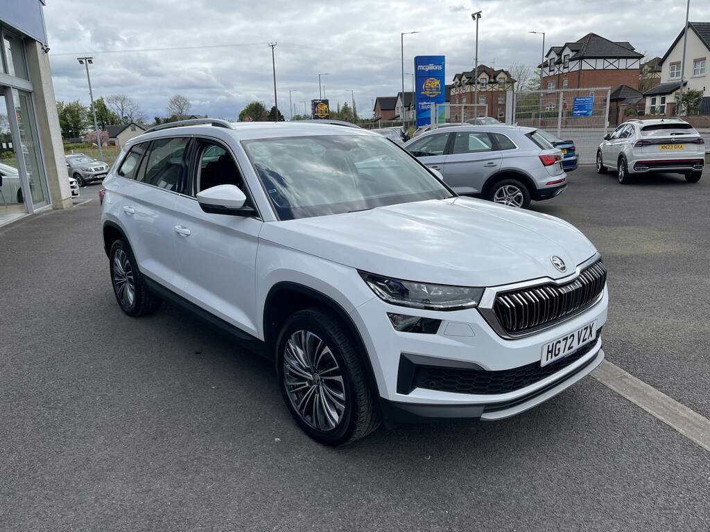 Skoda Kodiaq 1.5 Tsi Se L Executive Dsg 7 Seat HG72VZX White #6