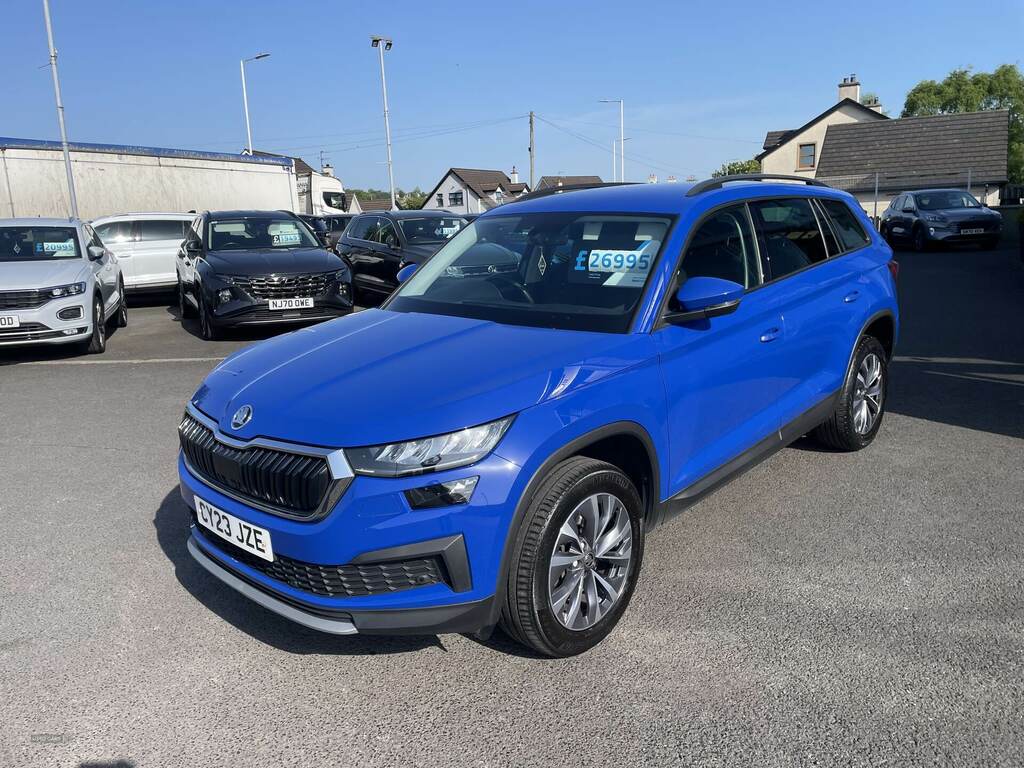 Skoda Kodiaq 2.0 Tdi Se Drive Dsg 7 Seat CY23JZE Blue #4