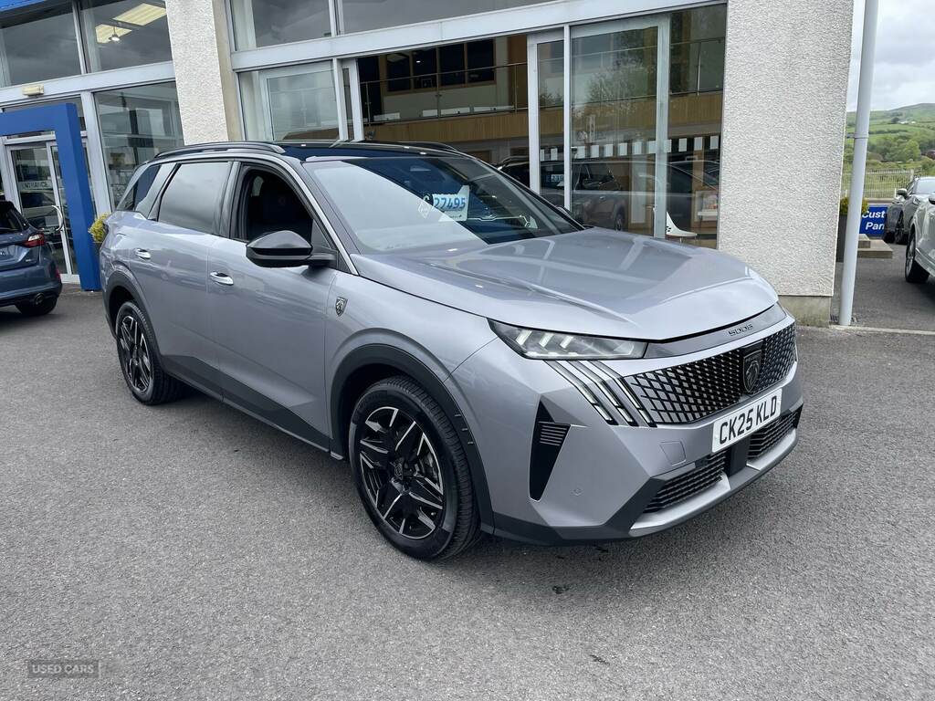 Peugeot 5008 1.2 Hybrid 136 Gt E-dsc6 Grey