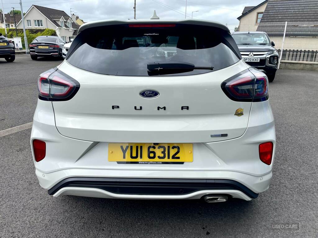 Ford Puma 1.0 Ecoboost Hybrid Mhev St-line X First Ed YUI6312 White #6