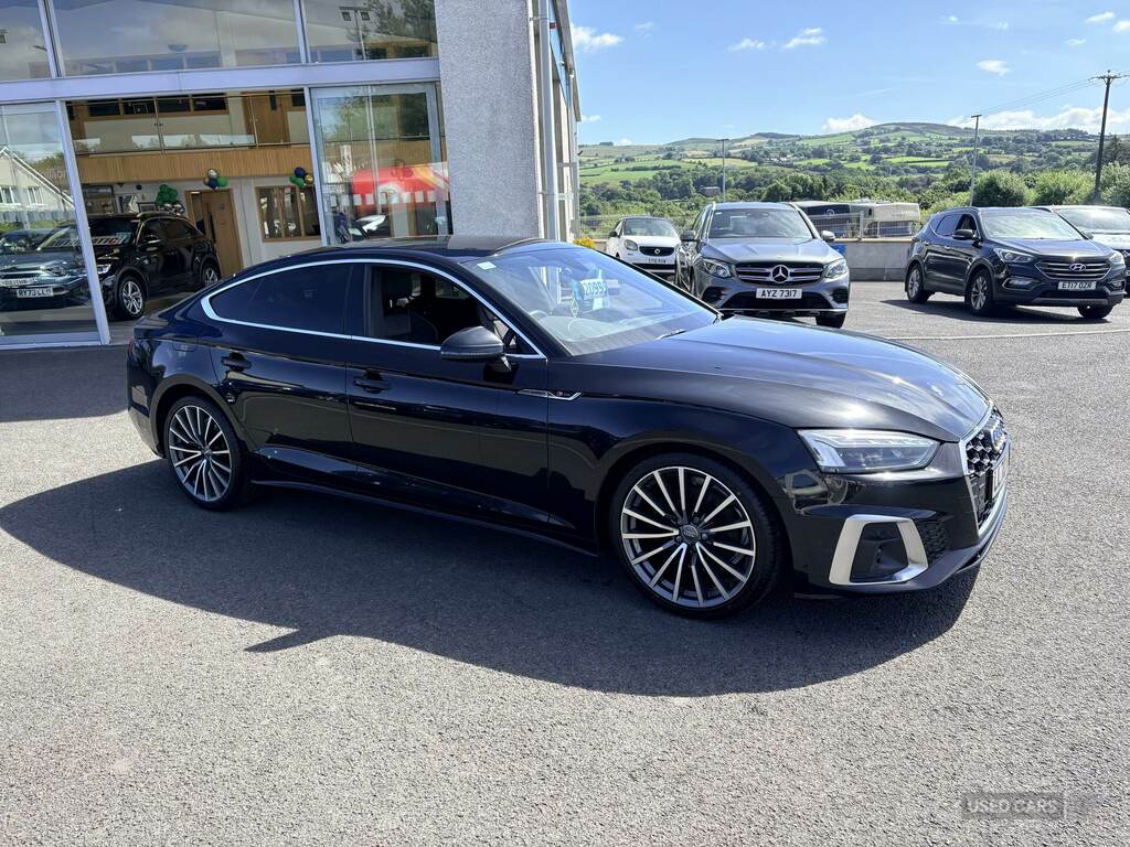 Audi A5 35 Tdi S Line S Tronic Black #3