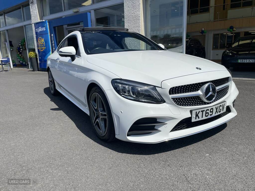 Mercedes-Benz C Class C300d Amg Line Premium Plus 9G-tronic White #5