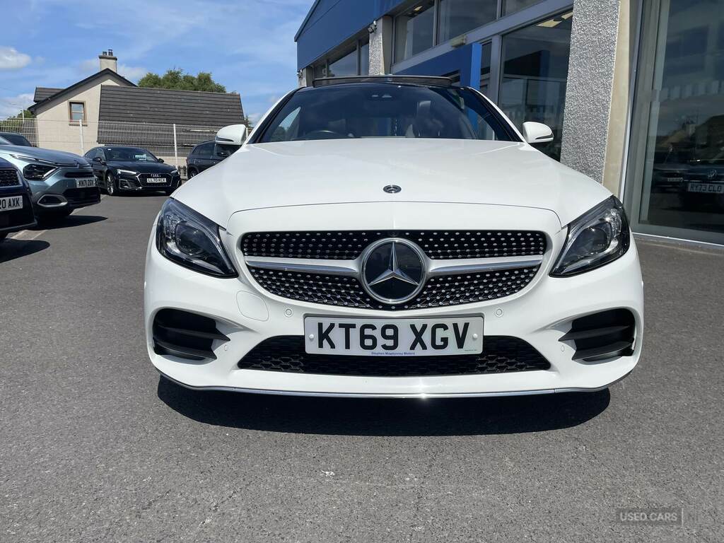 Mercedes-Benz C Class C300d Amg Line Premium Plus 9G-tronic White #6