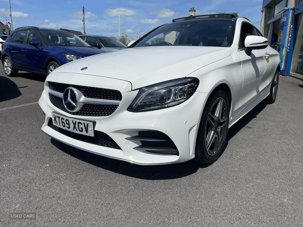 Mercedes-Benz C Class C300d Amg Line Premium Plus 9G-tronic White #2