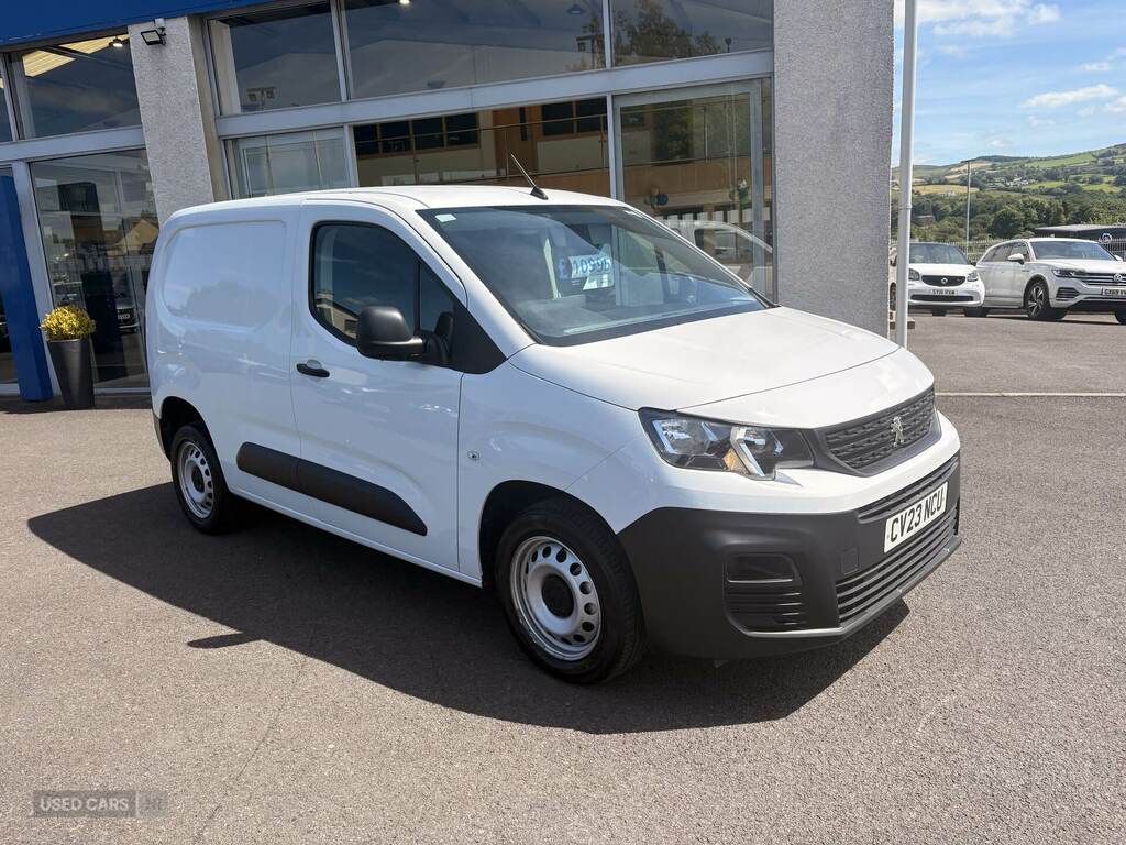 Peugeot Partner 1000 1.5 Bluehdi 100 Professional Premium Van White #3