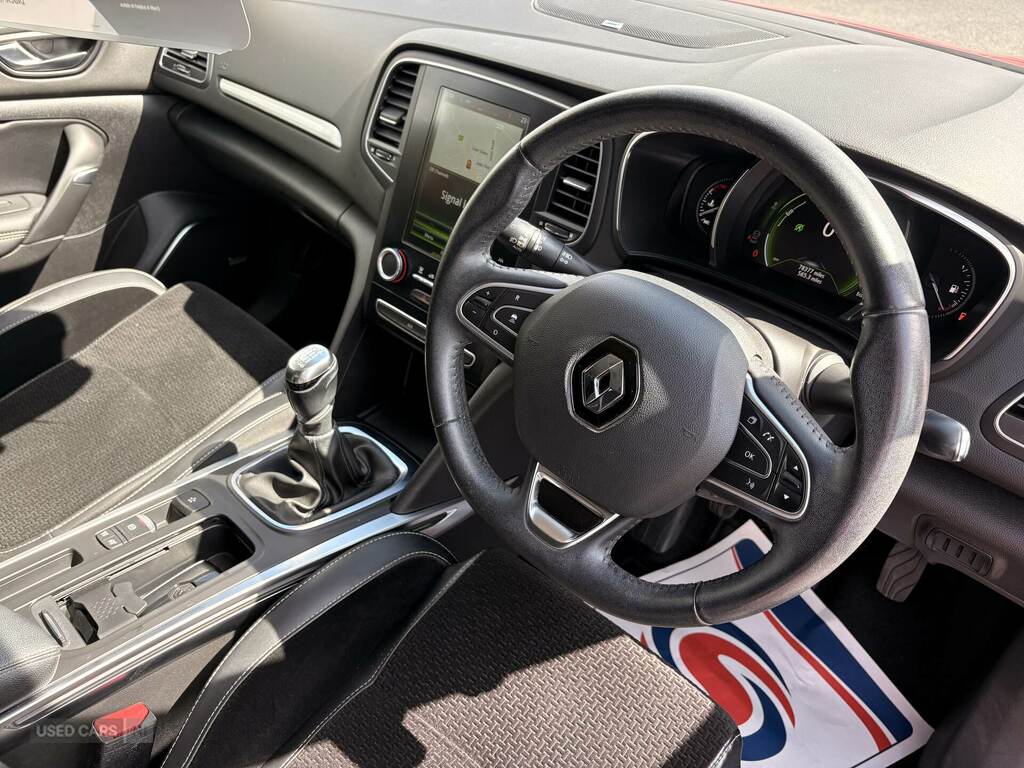 Renault Megane Dynamique Nav Tce White #9