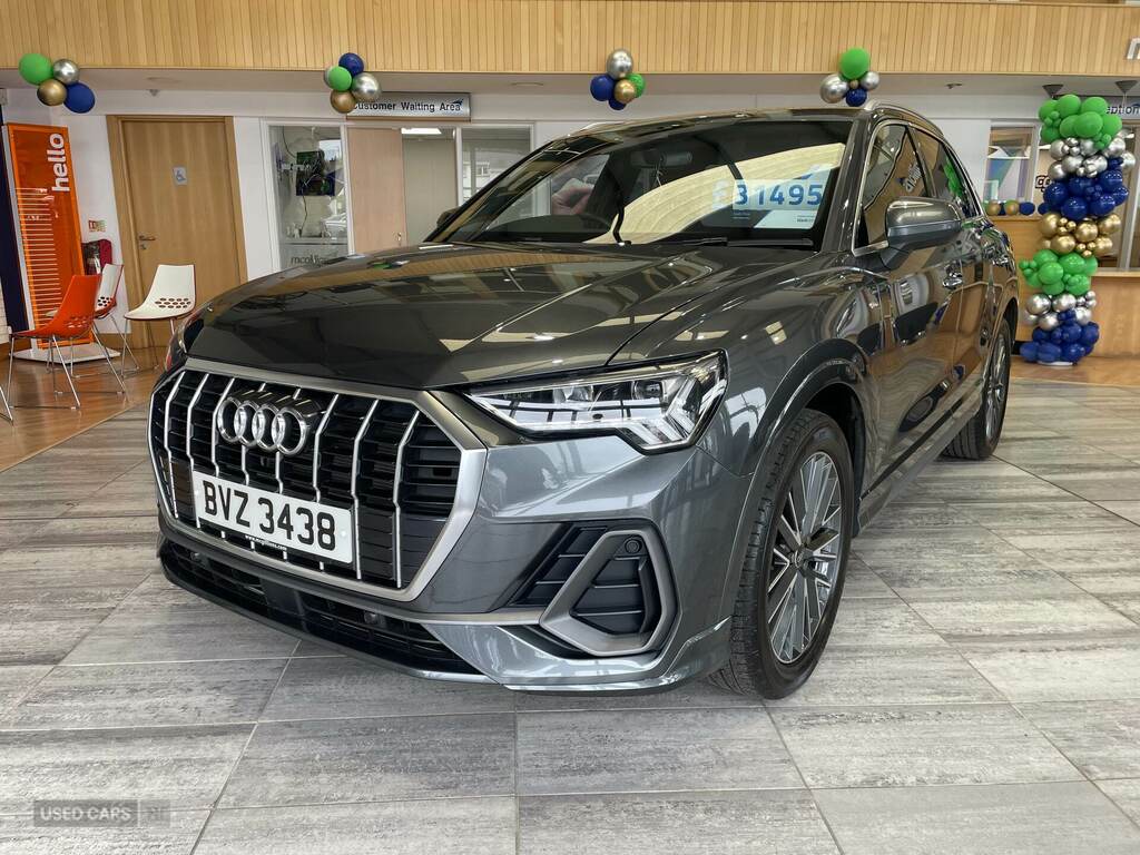 Audi Q3 35 Tfsi S Line S Tronic Leather Grey