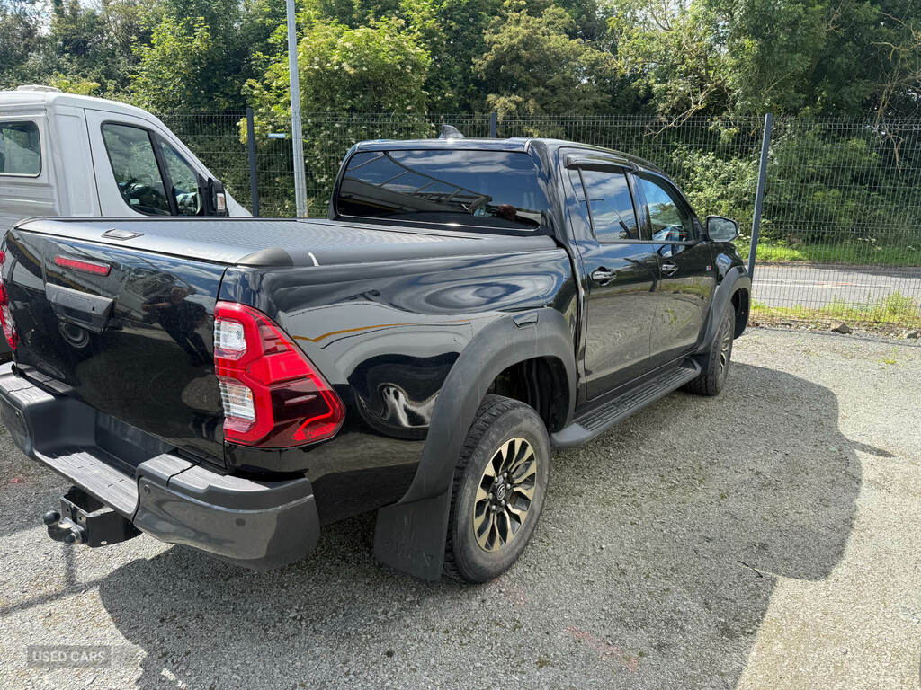 Toyota HILUX Gr Sport D Cab Pick Up 2.8 D-4d Black #2
