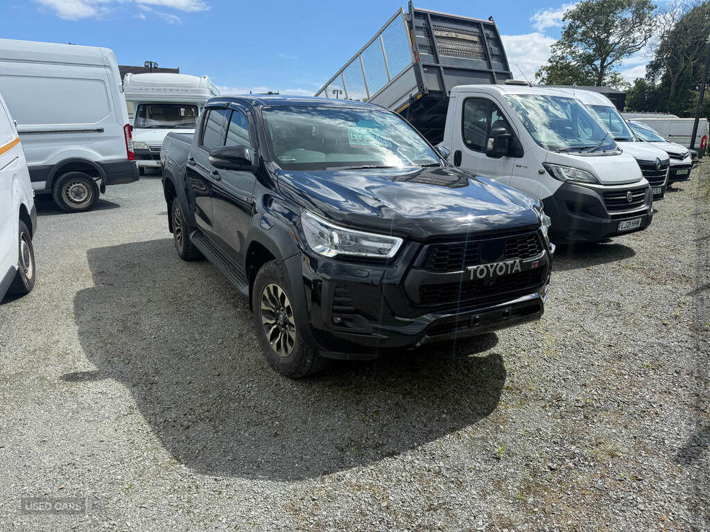 Toyota HILUX Gr Sport D Cab Pick Up 2.8 D-4d Black